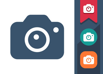 Camera Icon. Digital Camera, Photo, Photography