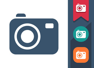 Camera Icon. Digital Camera, Photo, Photography