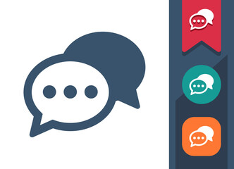 Chat Bubbles Icon. Speech Bubble, Comment, Message, Chat Bubble, Conversation, Speech Bubbles