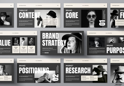 Minimal Brand Strategy Presentation Template