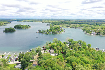 Sister Lakes near Dowagiac Michigan