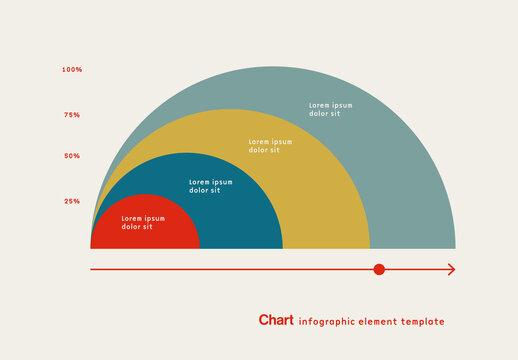 Share Chart Infographic Template