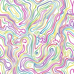 psychedelic seamless pattern.