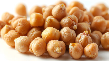Boiled Chickpeas Isolated Object ,
Cooked chickpeas in a bowl
