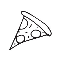 meal. fast food. pizza. burger. delicious. delivery. takeaway food. to send. order food. delicious pizza. pepperoni. Doodle.