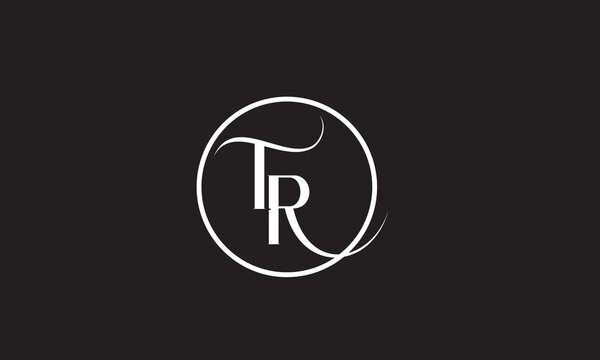 TR, RT, R, T Abstract Letters Logo Monogram	