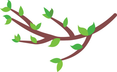 tree branch vector design adobe illustrator