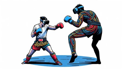 Experience the essence of Thai boxing in VR, focusing on shadow fighting techniques.