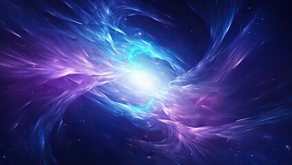 Fototapeta premium Cosmic Tapestry: Science Fiction Wallpaper Featuring Planets and Galaxies in Deep Space