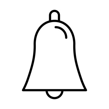 recommend clip art: bell line icon
