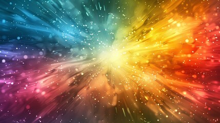 Obraz premium Abstract background with colorful lights