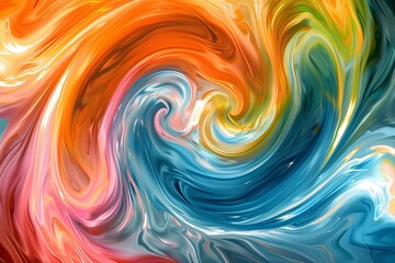 Abstract painting. Colorful digital art. Modern art.