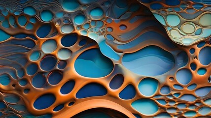 abstract background with circles