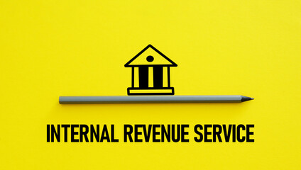 IRS Internal Revenue Service is shown using the text