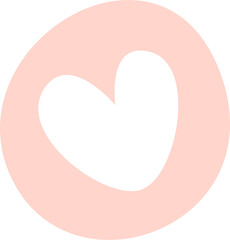 Heart In Circle Icon