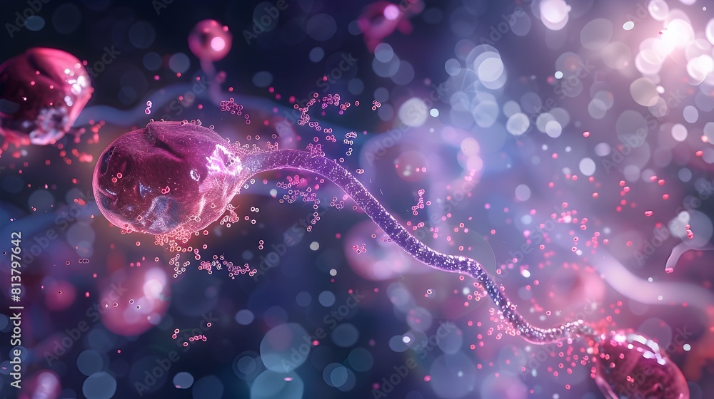 Poster visualized insulin action in reproductive system affecting fertility and hormone production