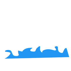 Ocean Wave Silhouette 