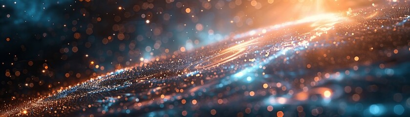 Obraz premium The Akashic Record is an ethereal archive of all human thoughts, events, and emotions, accessible to those seeking spiritual enlightenment.