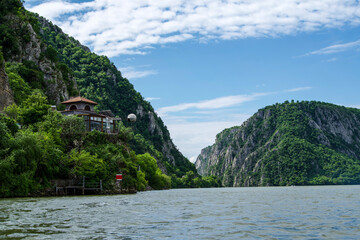 river in the mountains, Danube Boilers, Mehedinti, Romania