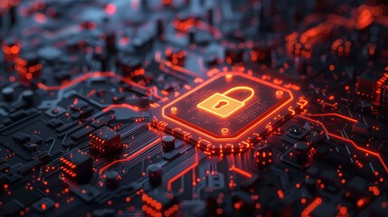Illustration of a shielded network infrastructure defended against cyber attacks