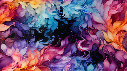 watercolor splash pattern abstract graphic poster background