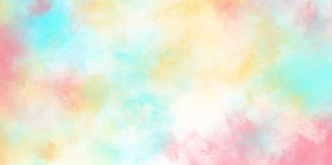Abstract colorful pastel with gradient multicolor toned background. pastel watercolor background wall texture pattern seamless vector. texture paint retro background illustration wallpaper vibrant. 