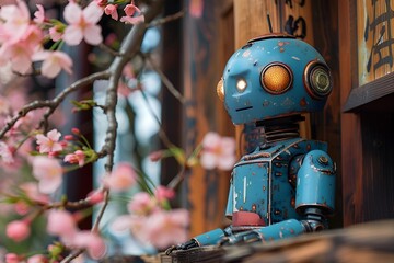 Fototapeta premium Blossoms and Bot