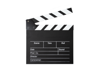 clapper board  isolated, Cinema  clapperboard, video production, movie clapboard