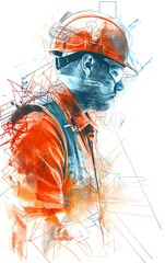 Engineering Vision: Worker and Technical Overlay