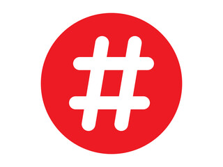Hashtag icon