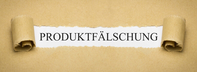 Produktfälschung