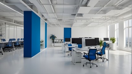 interior of a modern office
