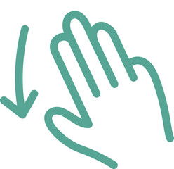 hand signs icon 