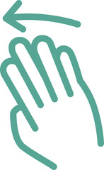 hand signs icon 