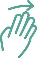 Obraz premium hand signs icon 