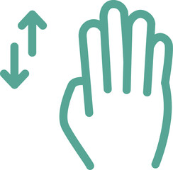 hand signs icon 