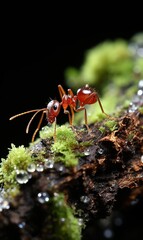 Ant action standing.