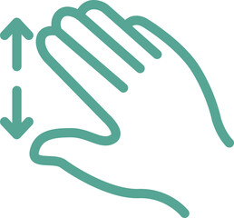 Obraz premium hand activities icon 