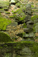 stones stacked perfectly on top of each other