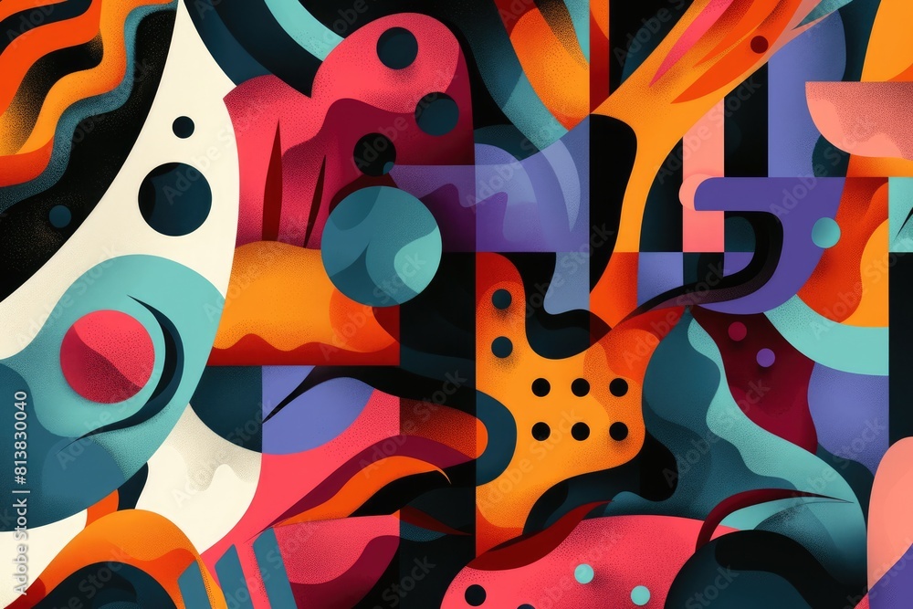 Aufkleber the background is a gradient of dark blue and black with sparkly light-colored dots scattered throug