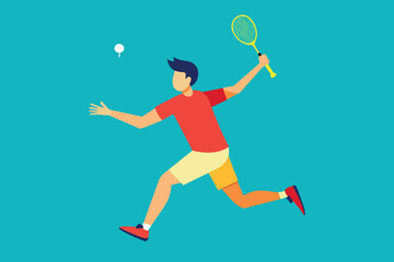 Sports tennis tournament. Athletes with a racket perform a ball serve.
