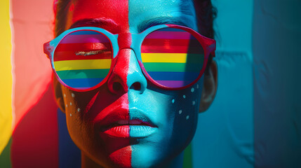 Photo realistic Pride Art Exhibit showcasing LGBTQ artists promoting visibility and artistic expression