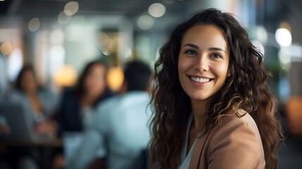 Professional Woman Expressing Confidence Full Body, Professional, woman, confidence, full body