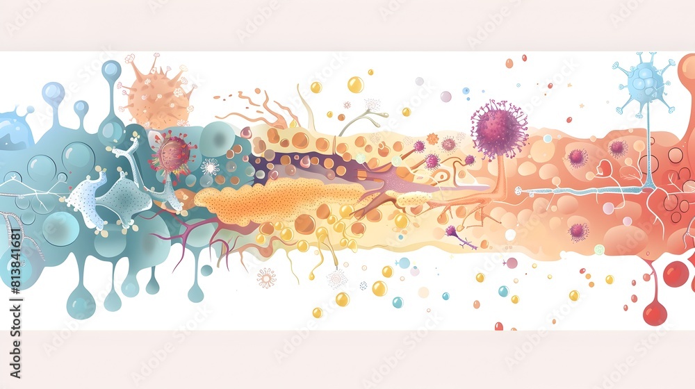 Aufkleber visualization of insulin s influence on neurotransmitter synthesis and release in the brain