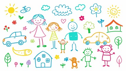 Chalk Explorations, A Young Mind at Play