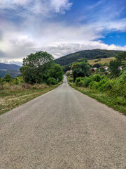 road in the mountains