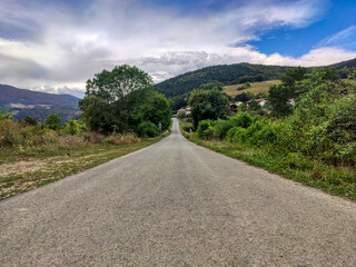 road in the mountains