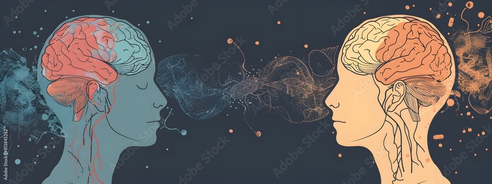 Poster insulin vs glucose a visual comparison of their cognitive effects on brain function and memory