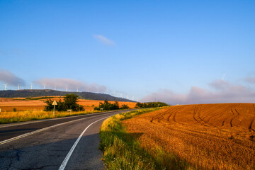 Obraz premium rainbow over the road