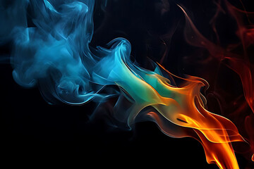 abstract smoke background